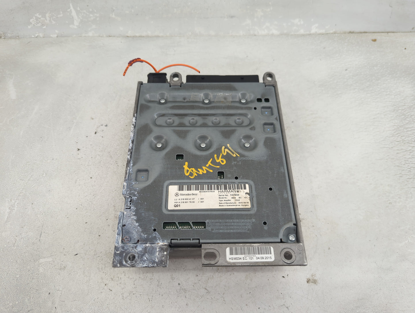 Mercedes-benz E-class Radio Speaker Amplifier - Oemusedautoparts1.com