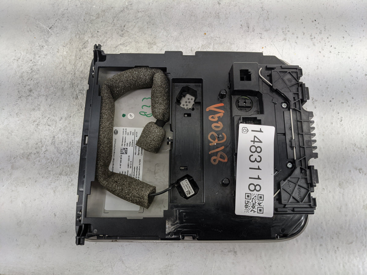 2016-2021 Mercedes-benz Metris Overhead Roof Console Beige - Oemusedautoparts1.com
