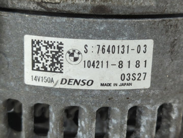 2016-2019 Mini Cooper Alternator Replacement Generator Charging Assembly Engine OEM P/N:104211-8181 Fits Fits 2016 2017 2018 2019 OEM Used Auto Parts
