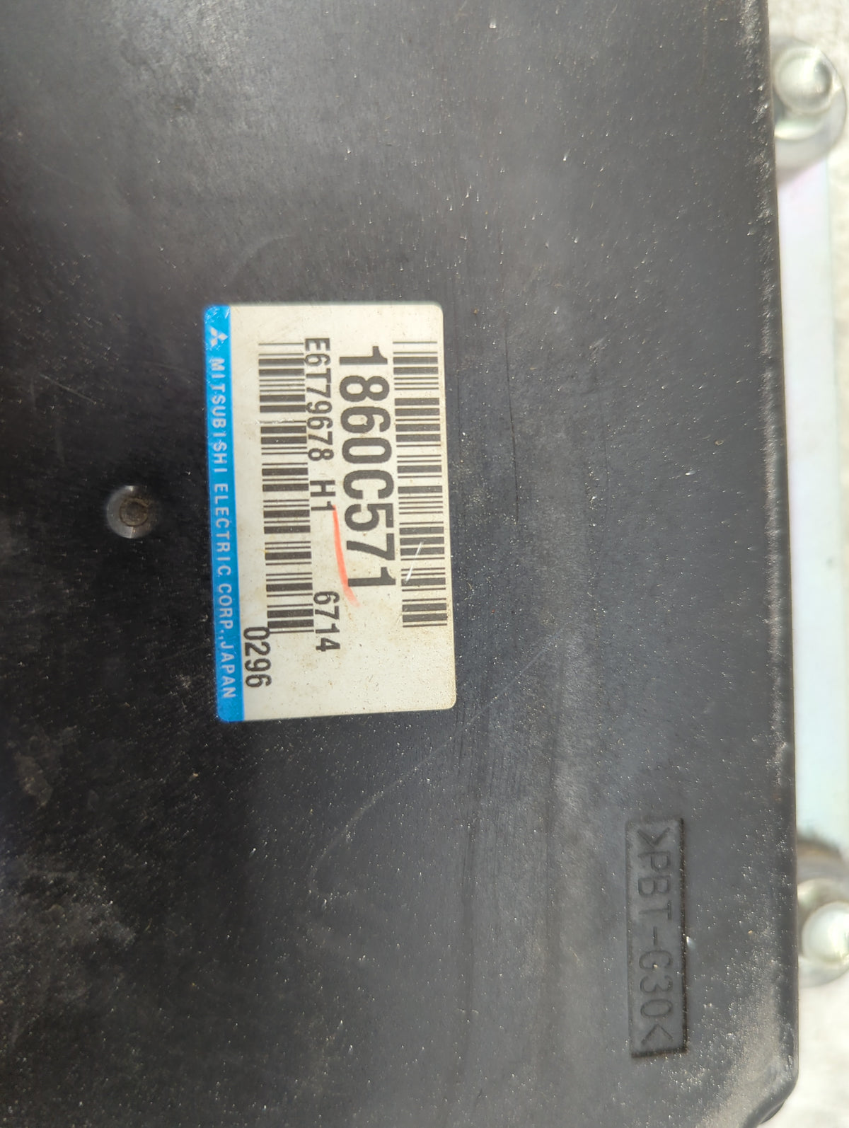2016 Mitsubishi Outlander PCM Engine Control Computer ECU ECM PCU OEM P/N:1860C571 E6T79678 Fits OEM Used Auto Parts - Oemus