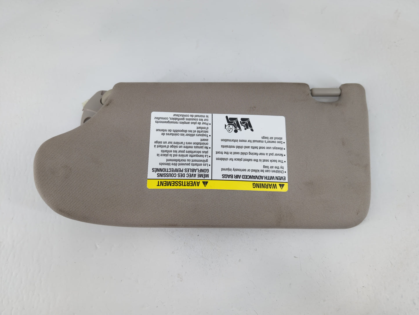 2013-2018 Nissan Altima Sun Visor Shade Replacement Passenger Right Mirror Fits Fits 2013 2014 2015 2016 2017 2018 OEM Used
