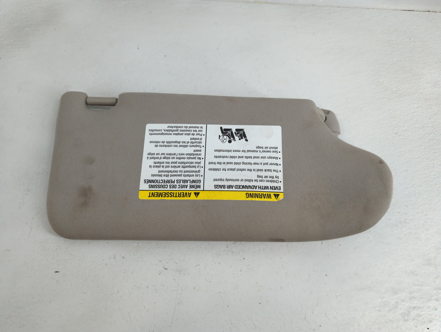 2013-2018 Nissan Altima Sun Visor Shade Replacement Driver Left Mirror Fits Fits 2013 2014 2015 2016 2017 2018 OEM Used Auto