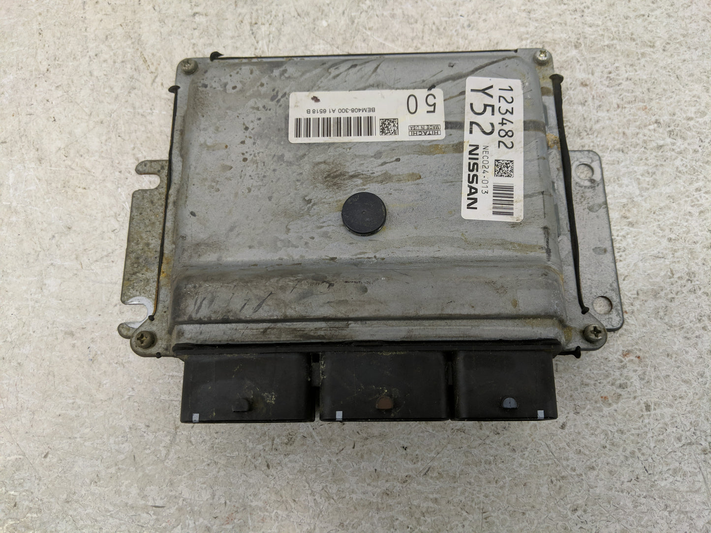 2016-2017 Nissan Altima PCM Engine Control Computer ECU ECM PCU OEM P/N:NEC024-013 Fits Fits 2016 2017 OEM Used Auto Parts -