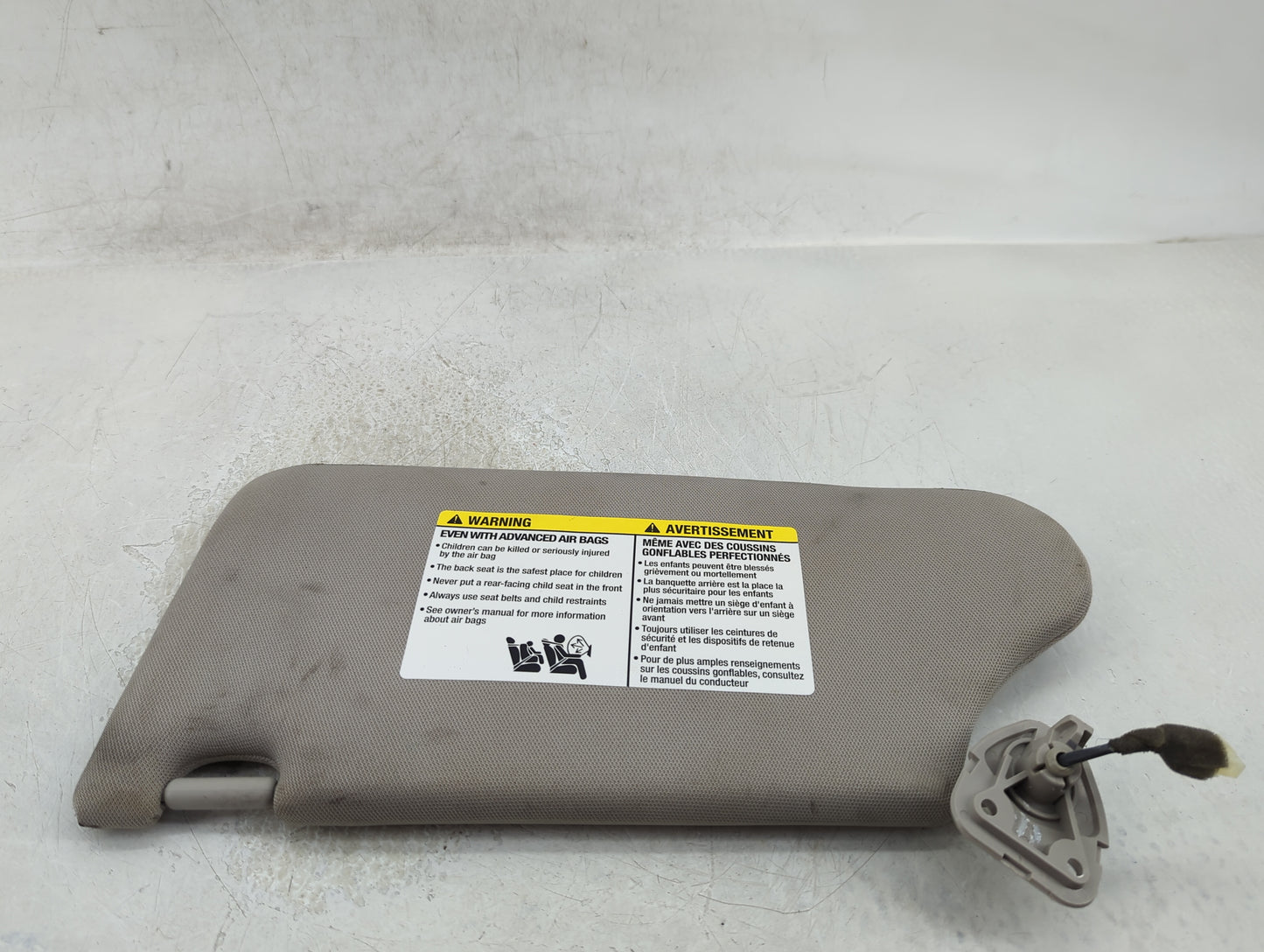 2013-2018 Nissan Altima Sun Visor Shade Replacement Passenger Right Mirror Fits Fits 2013 2014 2015 2016 2017 2018 OEM Used