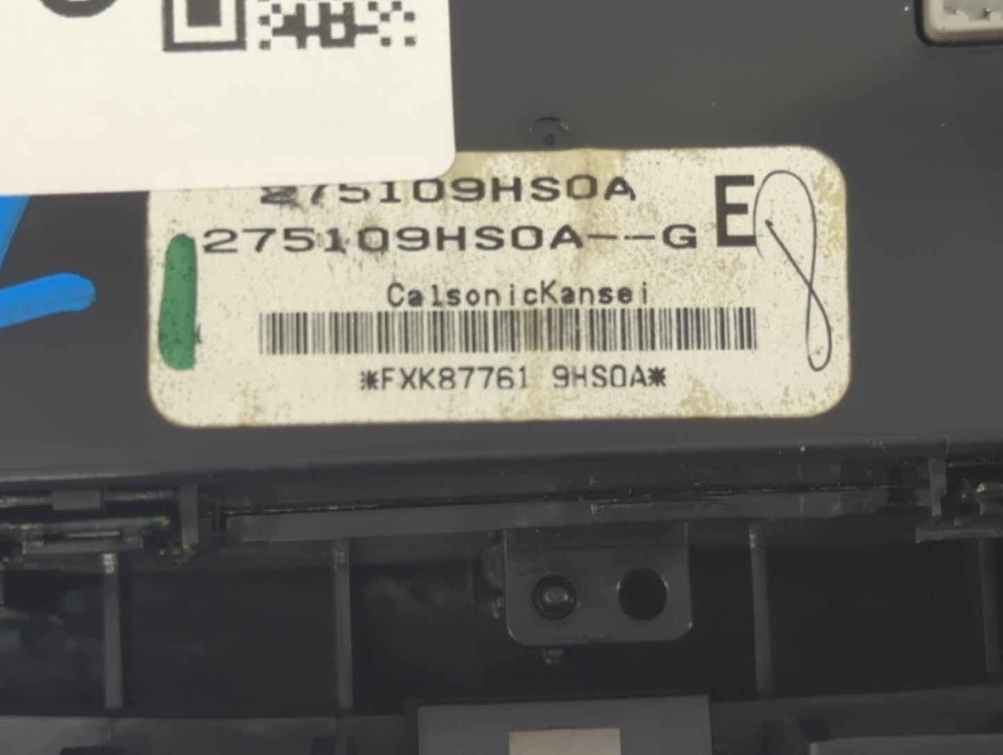 2016-2018 Nissan Altima Climate Control Module Temperature AC/Heater Replacement P/N:275109HS0A Fits Fits 2016 2017 2018 OEM