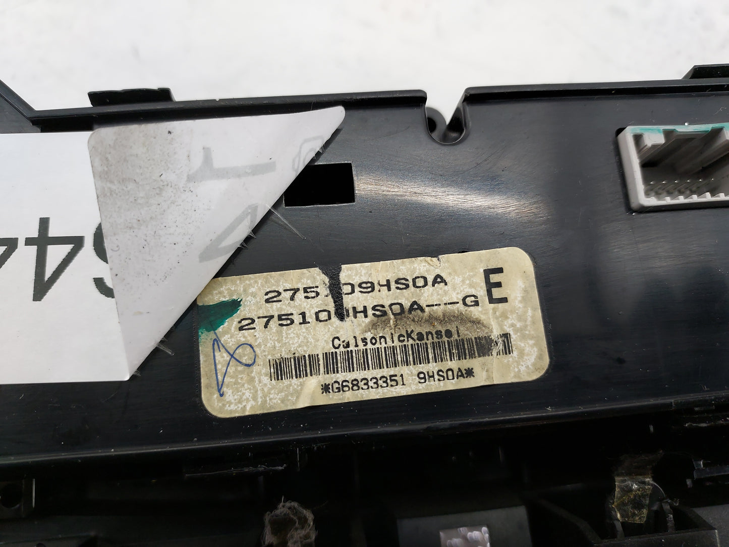 2016-2018 Nissan Altima Climate Control Module Temperature AC/Heater Replacement P/N:275109HS0A 275100HS0A-G Fits OEM Used A