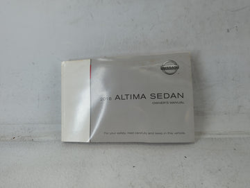 2016 Nissan Altima Owners Manual Book Guide OEM Used Auto Parts