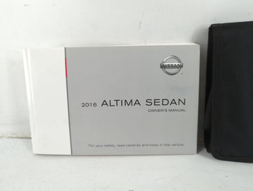 2016 Nissan Altima Owners Manual Book Guide OEM Used Auto Parts