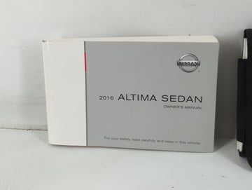 2016 Nissan Altima Owners Manual Book Guide P/N:OM16EA OL33U1 OEM Used Auto Parts