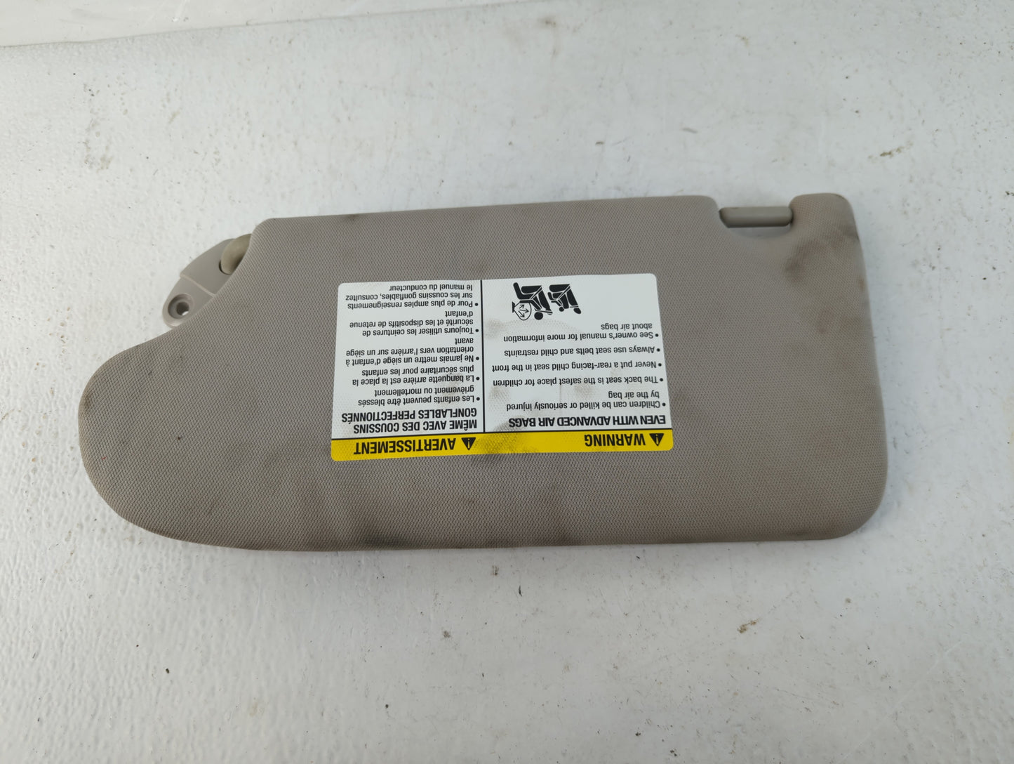 2013-2018 Nissan Altima Sun Visor Shade Replacement Passenger Right Mirror Fits Fits 2013 2014 2015 2016 2017 2018 OEM Used