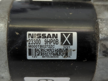 2016-2021 Nissan Maxima Car Starter Motor Solenoid OEM P/N:M000TB0272ZC 23300 9HP0B Fits OEM Used Auto Parts