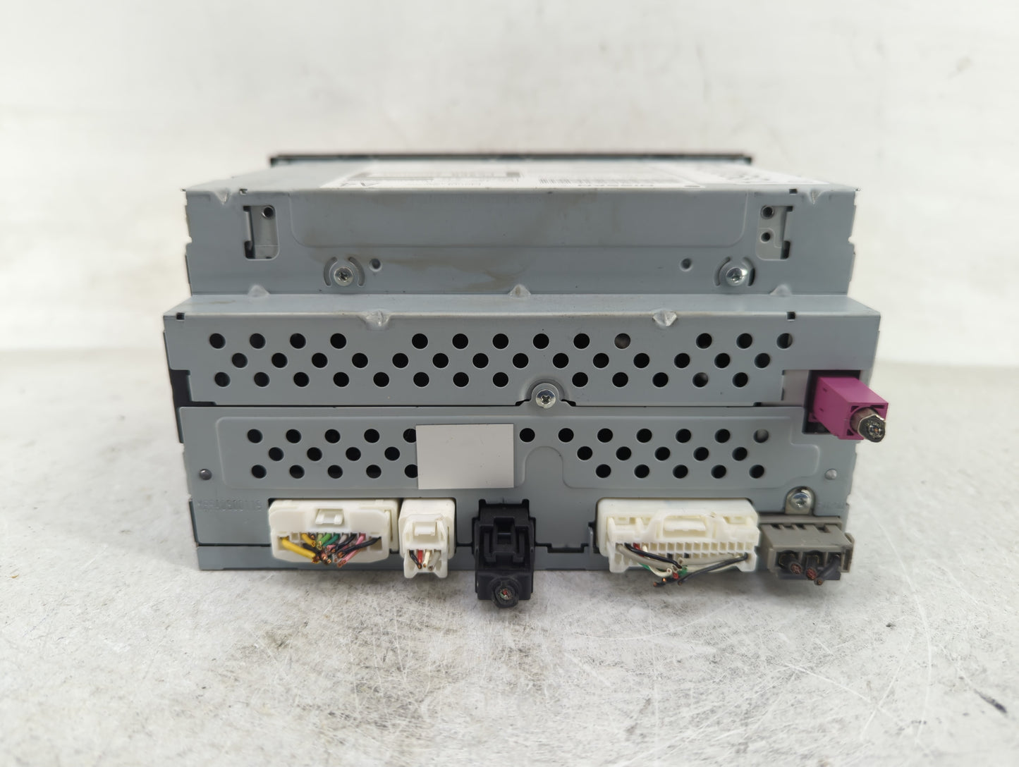 2015-2017 Nissan Quest Radio AM FM Cd Player Receiver Replacement P/N:28185 4AY0A Fits Fits 2015 2016 2017 OEM Used Auto Par