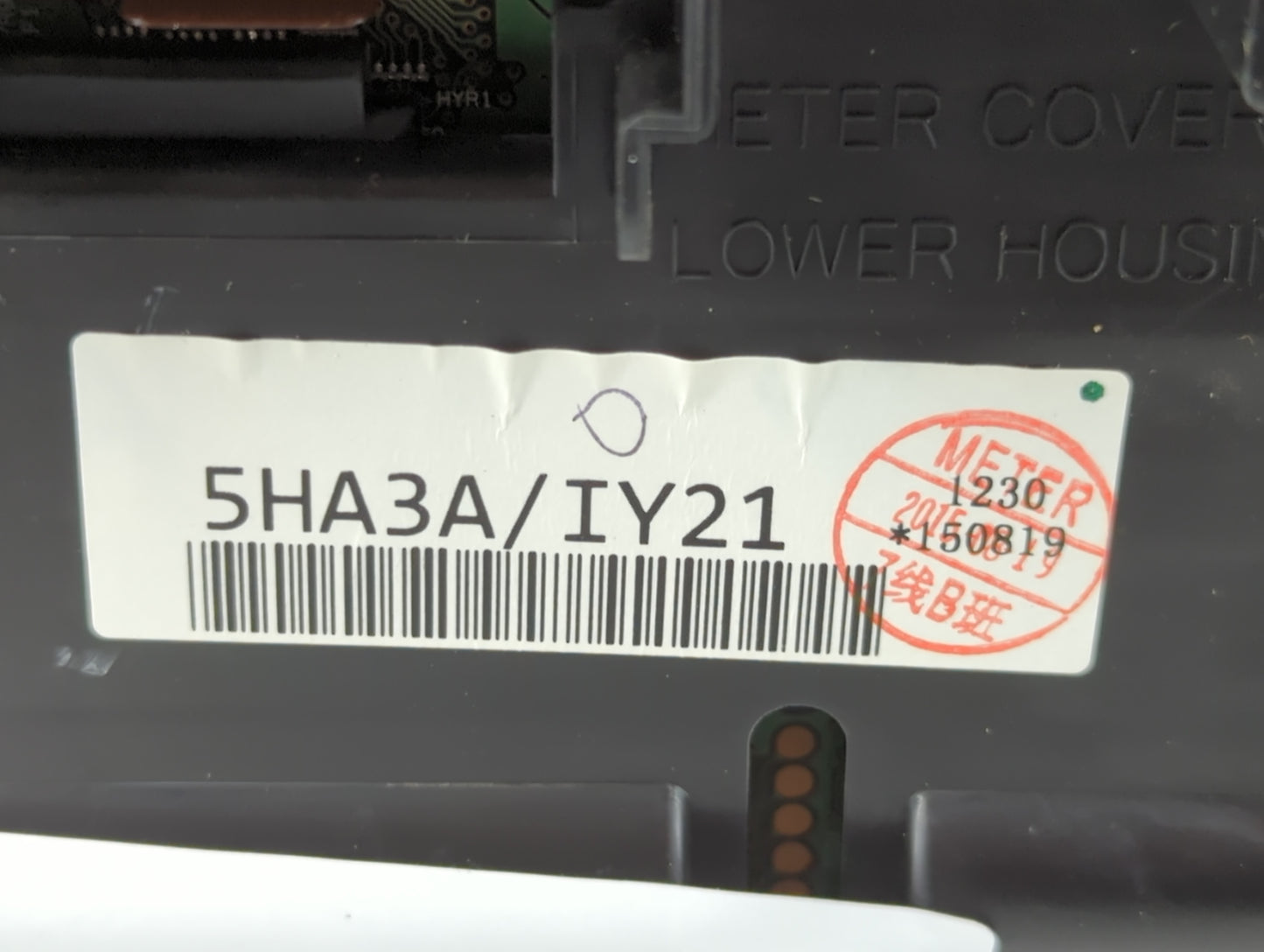 2016 Nissan Rogue Instrument Cluster Speedometer Gauges P/N:5HA3A Fits OEM Used Auto Parts - Oemusedautoparts1.com