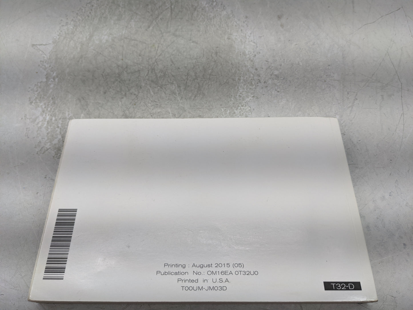 2016 Nissan Rogue Owners Manual Book Guide P/N:T00UM-JM03D OEM Used Auto Parts - Oemusedautoparts1.com