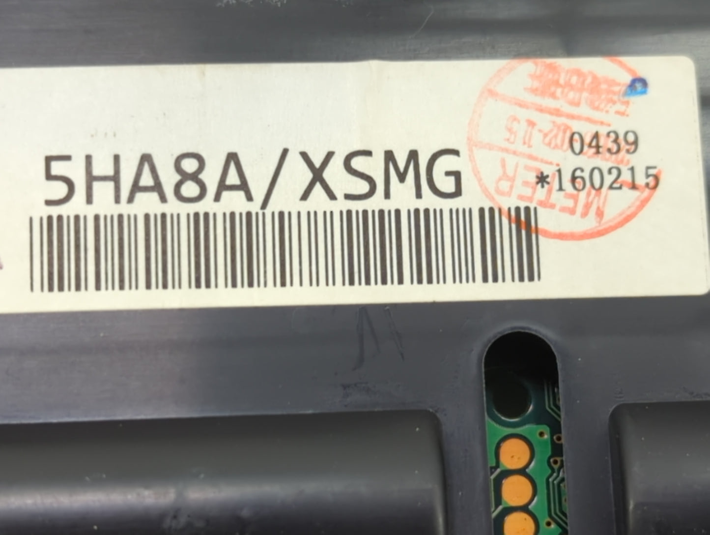 2016 Nissan Rogue Instrument Cluster Speedometer Gauges P/N:5HA8A/XSMG Fits OEM Used Auto Parts - Oemusedautoparts1.com