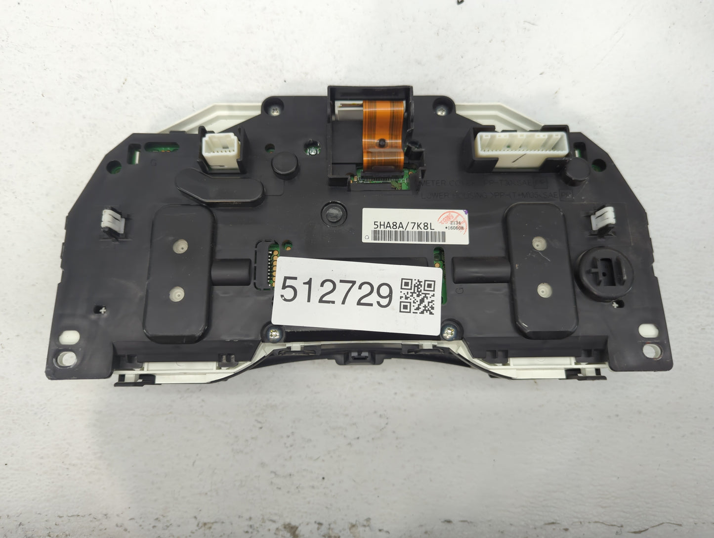 2016 Nissan Rogue Instrument Cluster Speedometer Gauges P/N:5HA8A Fits OEM Used Auto Parts - Oemusedautoparts1.com