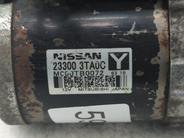 2015-2020 Nissan Rogue Car Starter Motor Solenoid OEM P/N:23300 3TA0C Fits Fits 2015 2016 2017 2018 2019 2020 OEM Used Auto Parts