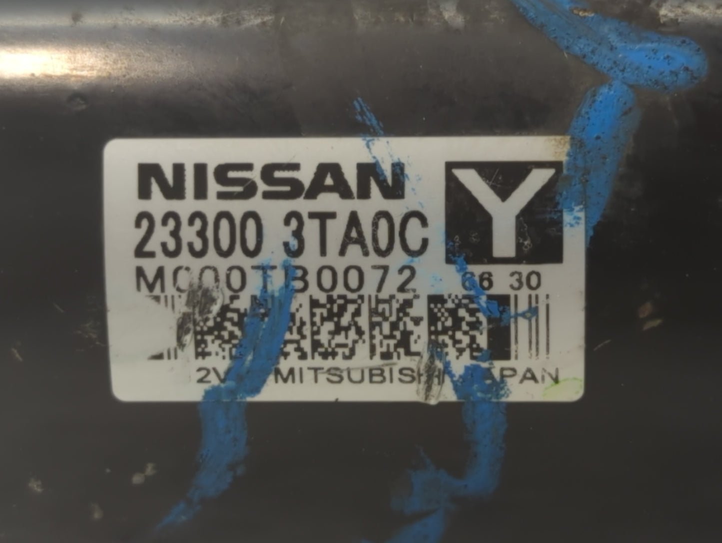 2015-2020 Nissan Rogue Car Starter Motor Solenoid OEM P/N:M000TB0072 23300 3TA0C Fits Fits 2015 2016 2017 2018 2019 2020 OEM