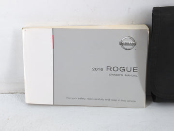 2016 Nissan Rogue Owners Manual Book Guide P/N:T00UM-JM03D OEM Used Auto Parts