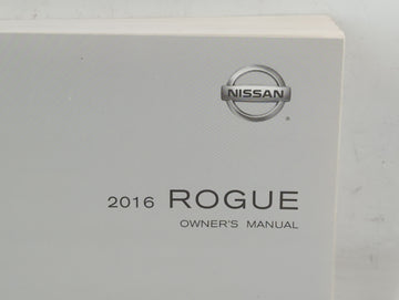 2016 Nissan Rogue Owners Manual Book Guide P/N:OM16EA 0T32U0 OEM Used Auto Parts