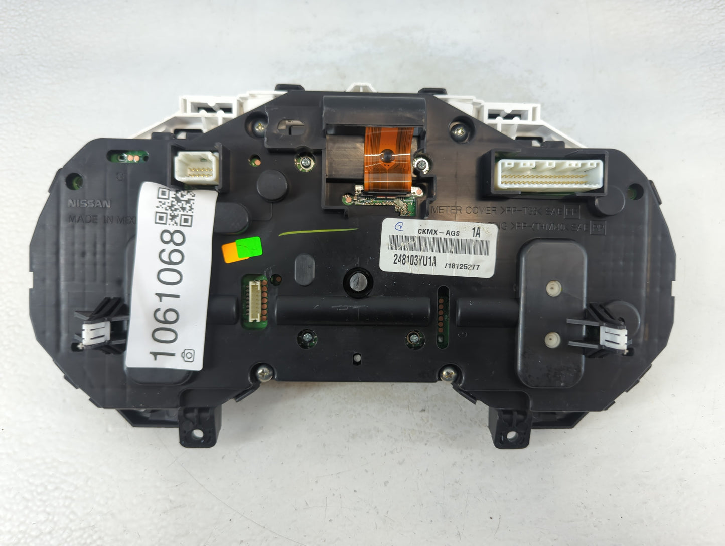 2016 Nissan Sentra Instrument Cluster Speedometer Gauges P/N:248103YU1A CKMX-AGS, 248103YU0D Fits OEM Used Auto Parts - Oemu