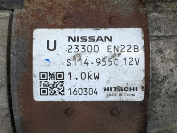 2013-2019 Nissan Sentra Car Starter Motor Solenoid OEM P/N:23300 EN22B Fits Fits 2013 2014 2015 2016 2017 2018 2019 2020 OEM Used Auto Parts