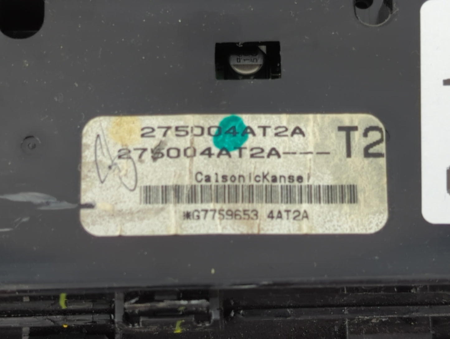 2015-2017 Nissan Sentra Climate Control Module Temperature AC/Heater Replacement P/N:275004AT2A Fits Fits 2015 2016 2017 OEM
