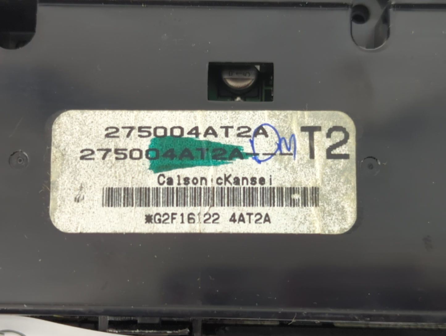 2015-2017 Nissan Sentra Climate Control Module Temperature AC/Heater Replacement P/N:275004AT2A Fits Fits 2015 2016 2017 OEM