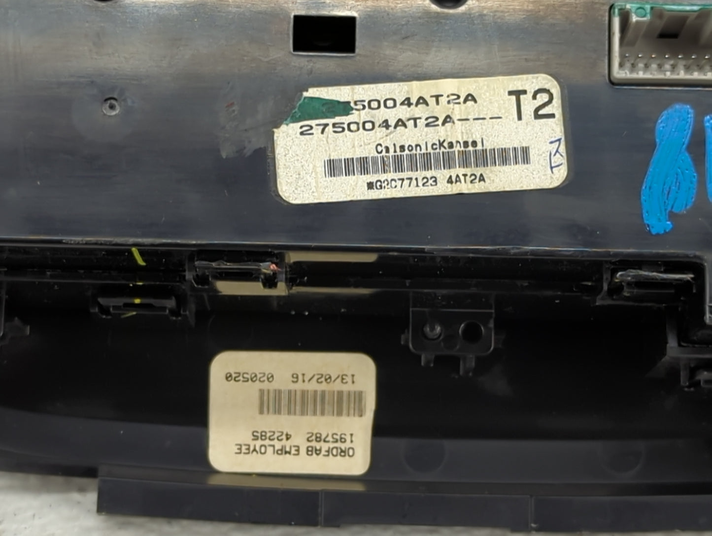2015-2017 Nissan Sentra Climate Control Module Temperature AC/Heater Replacement Fits Fits 2015 2016 2017 OEM Used Auto Part