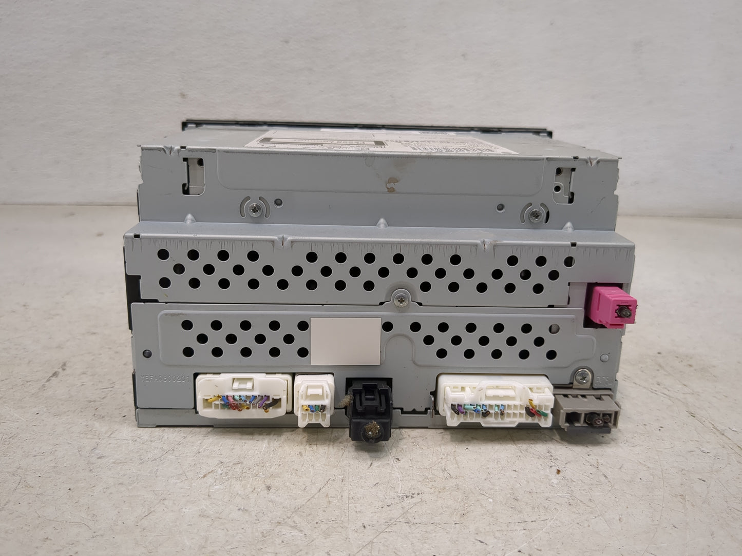 2016 Nissan Sentra Radio AM FM Cd Player Receiver Replacement P/N:28185 4AF1A CQ-FN25E4GX Fits OEM Used Auto Parts - Oemused