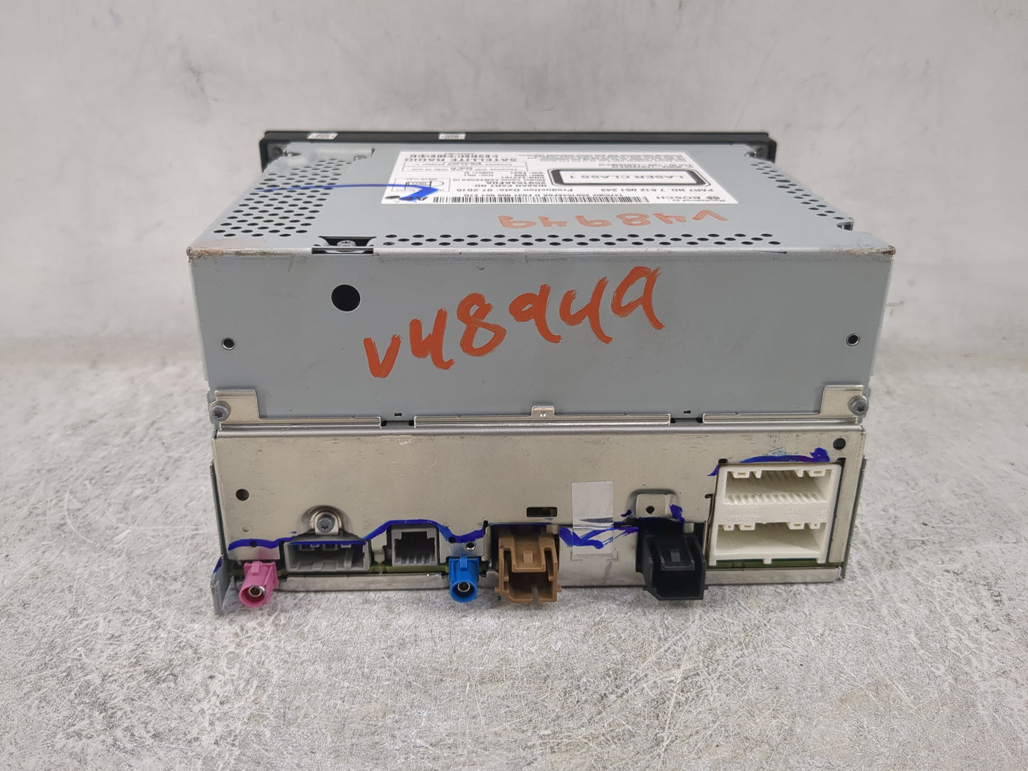 2016 Nissan Sentra Radio AM FM Cd Player Receiver Replacement P/N:7612051343 259154AF0A, LCN2K58A10, YBN-LCN2K58A10 Fits OEM