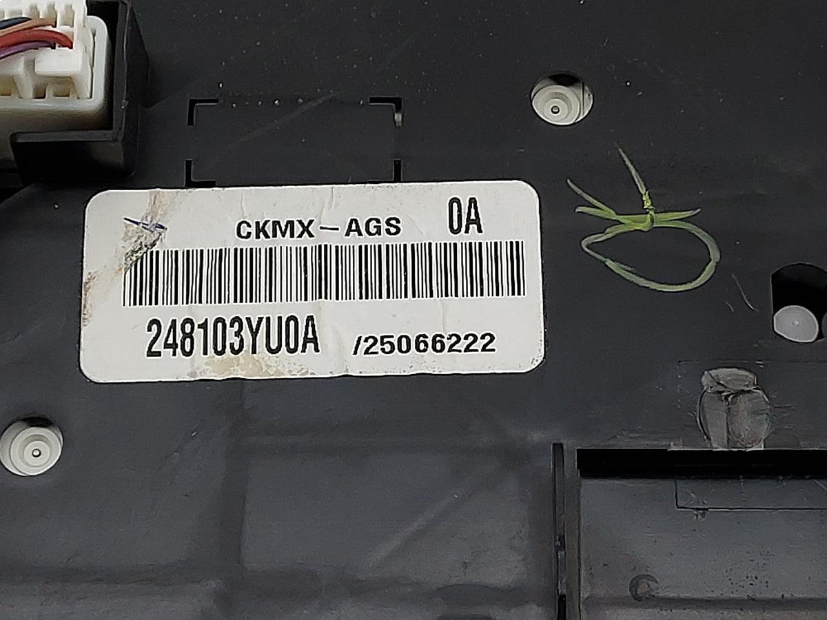 2016-2019 Nissan Sentra Instrument Cluster Speedometer Gauges P/N:248103YU0A CKMX-AGS Miles: Fits Fits 2016 2017 2018 2019 O