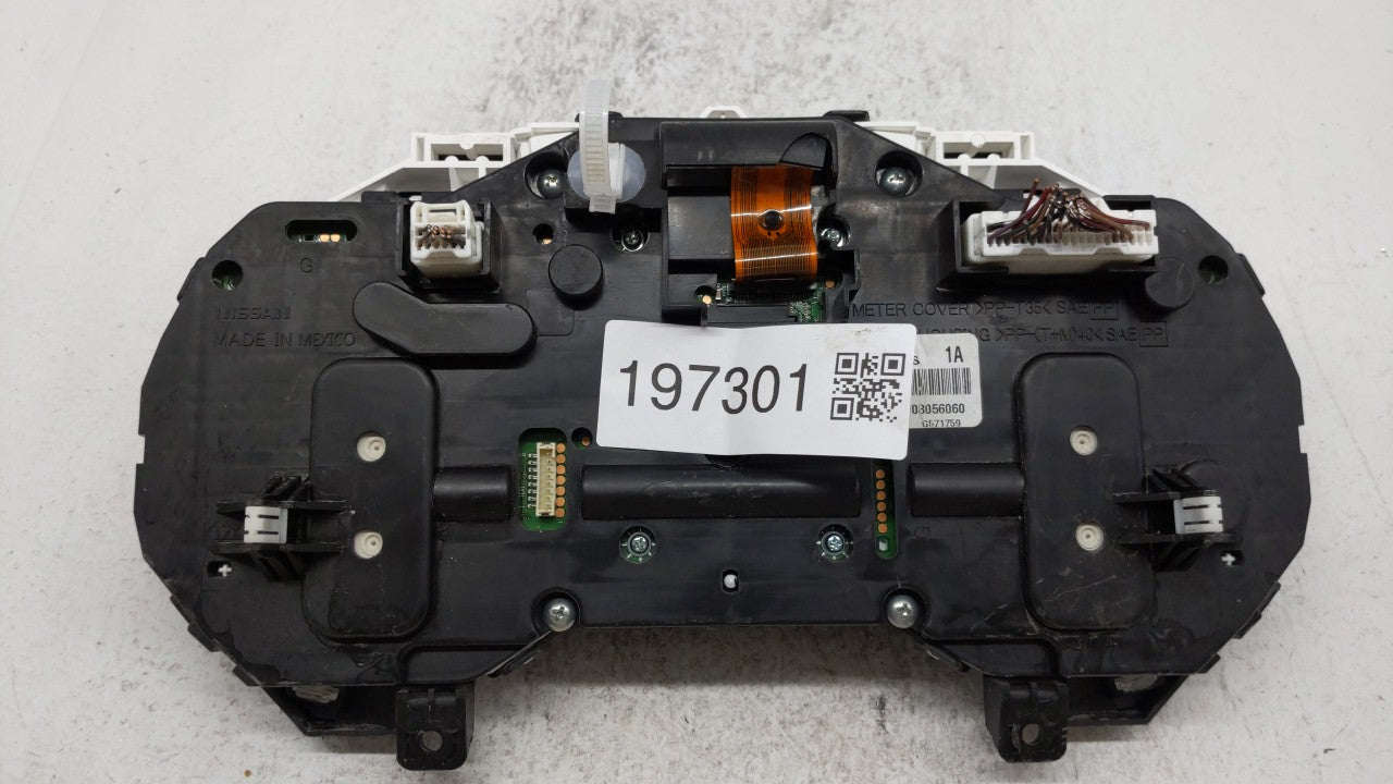 2016 Nissan Sentra Instrument Cluster Speedometer Gauges P/N:248103YU1A Fits OEM Used Auto Parts - Oemusedautoparts1.com