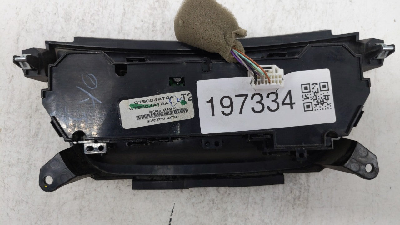 2015-2017 Nissan Sentra Climate Control Module Temperature AC/Heater Replacement P/N:275004AT2A Fits Fits 2015 2016 2017 OEM