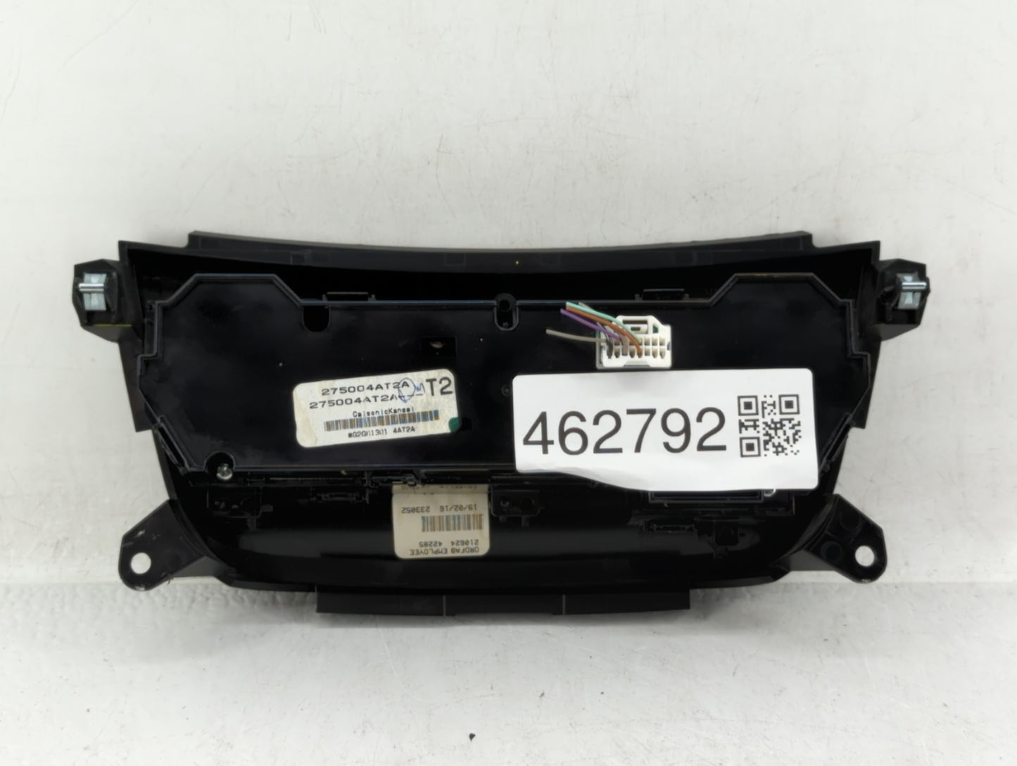 2015-2017 Nissan Sentra Climate Control Module Temperature AC/Heater Replacement P/N:275004AF2B 275004AT2A Fits OEM Used Aut