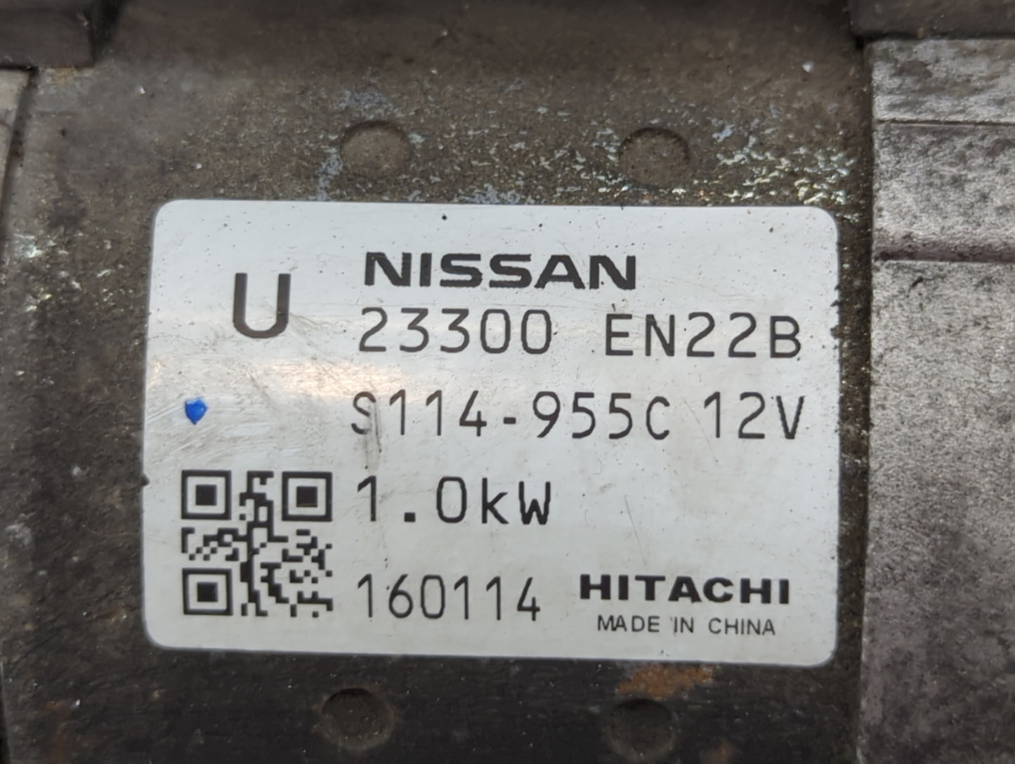 2013-2019 Nissan Sentra Car Starter Motor Solenoid OEM P/N:23300 EN22B Fits Fits 2013 2014 2015 2016 2017 2018 2019 2020 OEM