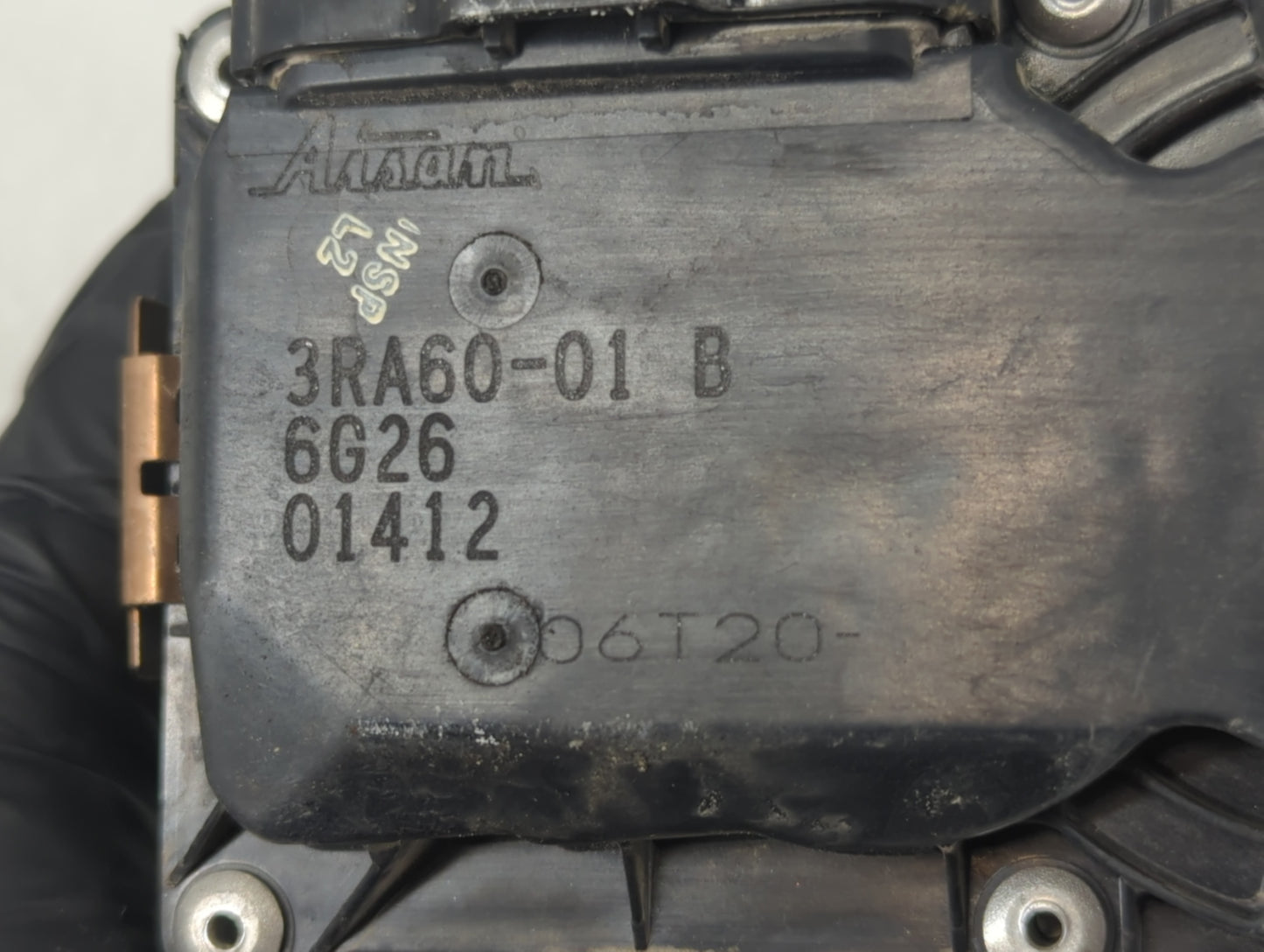 2013-2019 Nissan Sentra Throttle Body P/N:3RA60-01 B Fits Fits 2013 2014 2015 2016 2017 2018 2019 OEM Used Auto Parts - Oemu