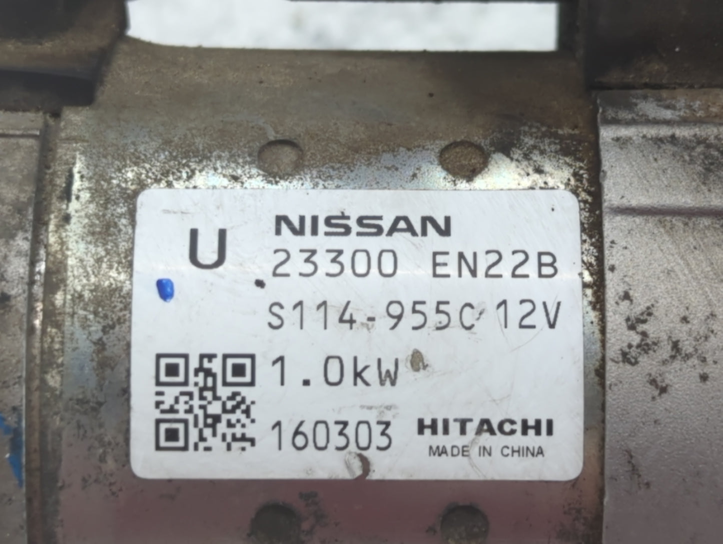 2013-2019 Nissan Sentra Car Starter Motor Solenoid OEM P/N:23300 EN22B Fits Fits 2013 2014 2015 2016 2017 2018 2019 2020 OEM