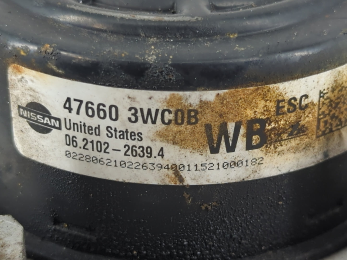 2014-2019 Nissan Versa ABS Pump Control Module Replacement P/N:47660 3WC0B Fits Fits 2014 2015 2016 2017 2018 2019 OEM Used