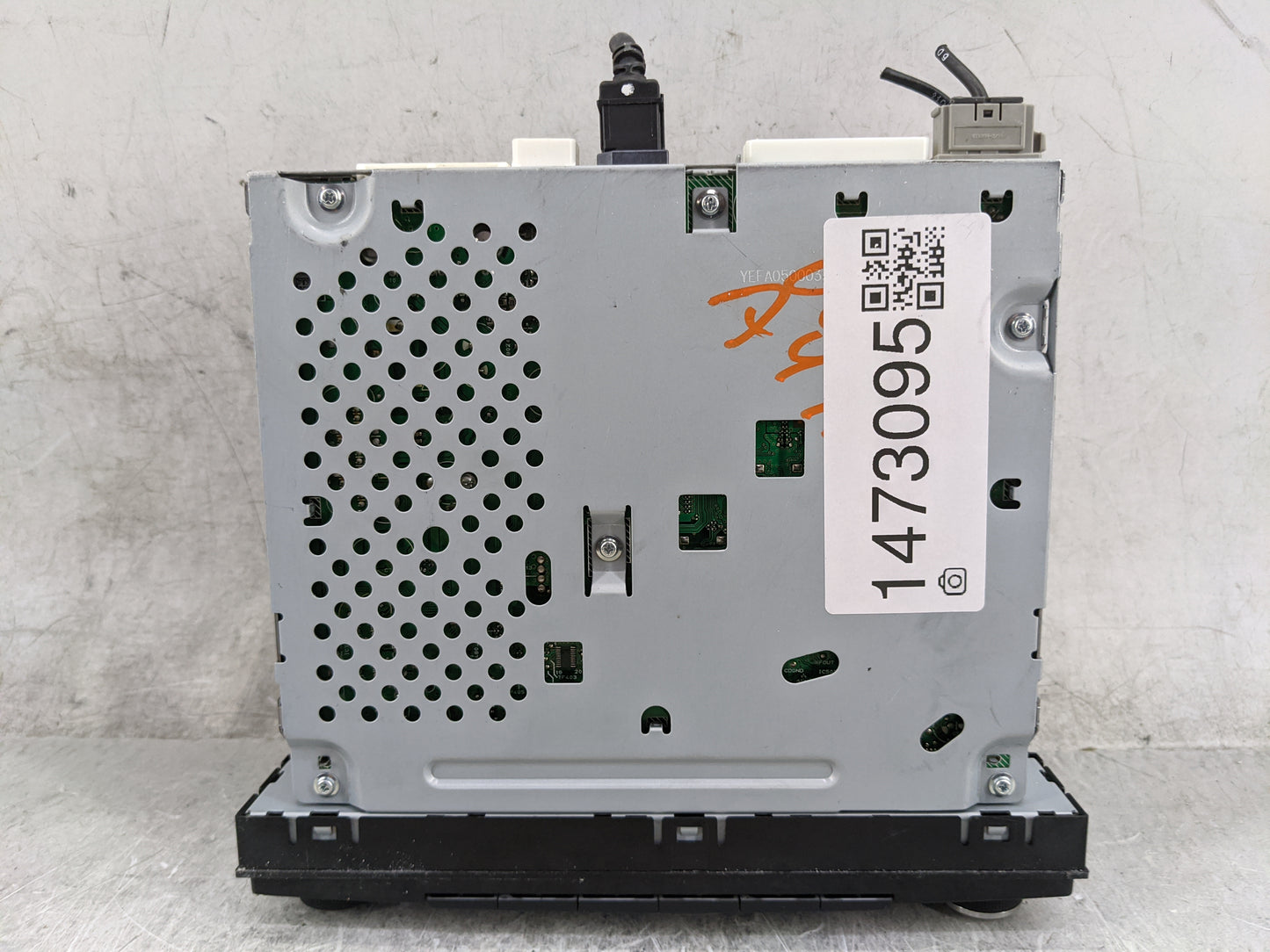 2015-2016 Nissan Versa Radio AM FM Cd Player Receiver Replacement P/N:281859MB0A CQ-FN84E2GX, 28185 9MB0A Fits Fits 2015 201