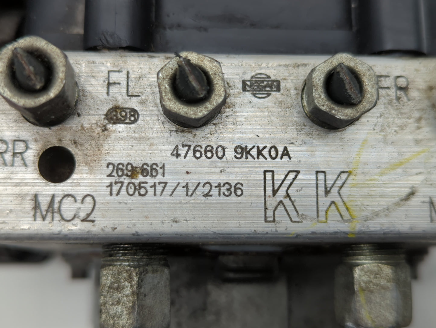 2015-2019 Nissan Versa ABS Pump Control Module Replacement P/N:47660 9KS0A 47660 9KL0A Fits Fits 2015 2016 2017 2018 2019 OE