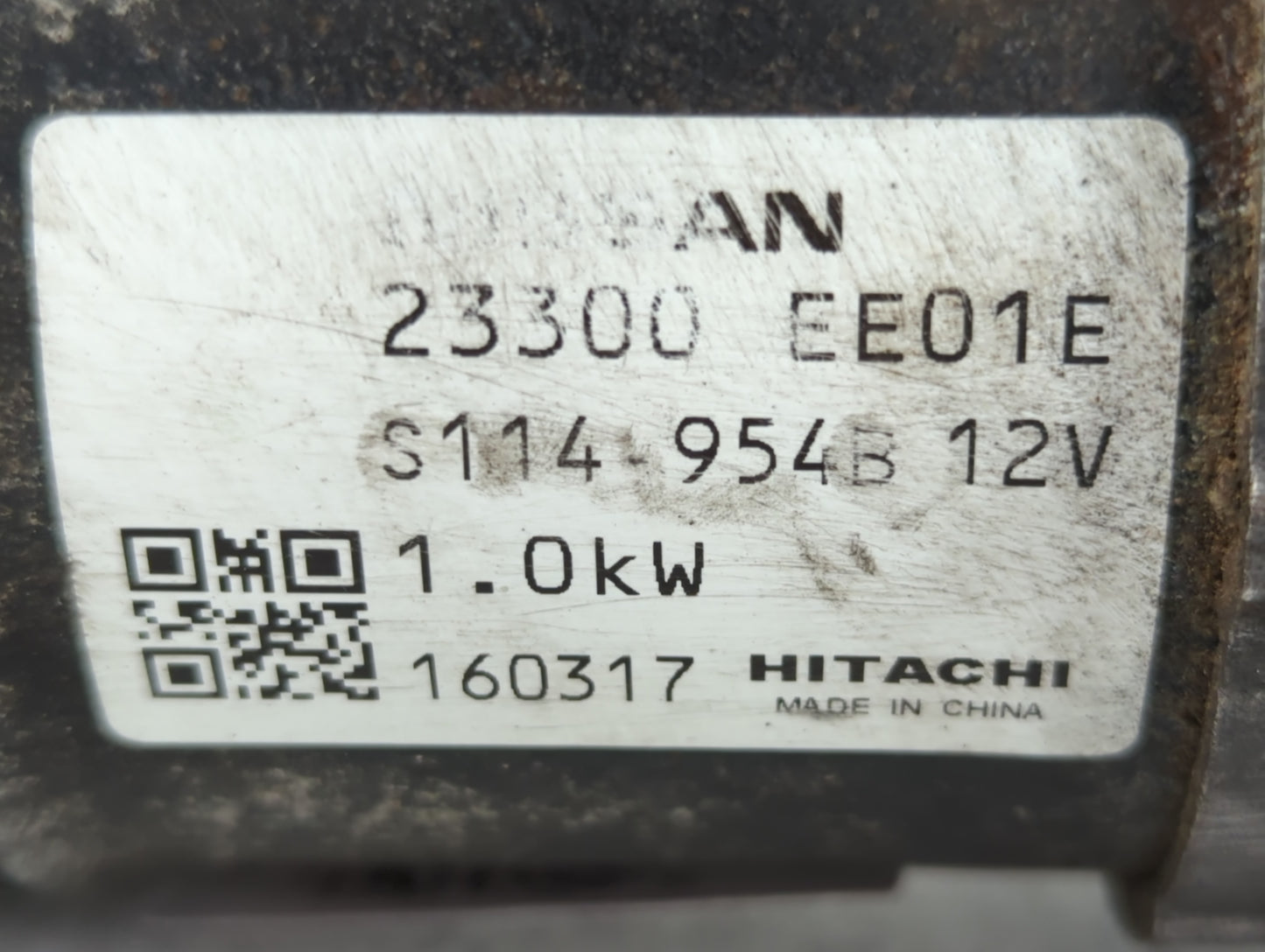 2012-2019 Nissan Versa Car Starter Motor Solenoid OEM P/N:S114 954B 12V 23300 EE01E Fits OEM Used Auto Parts - Oemusedautopa