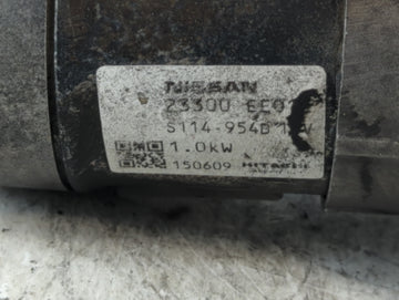 2012-2019 Nissan Versa Car Starter Motor Solenoid OEM P/N:S114 954B 12V 23300 EE01E Fits OEM Used Auto Parts