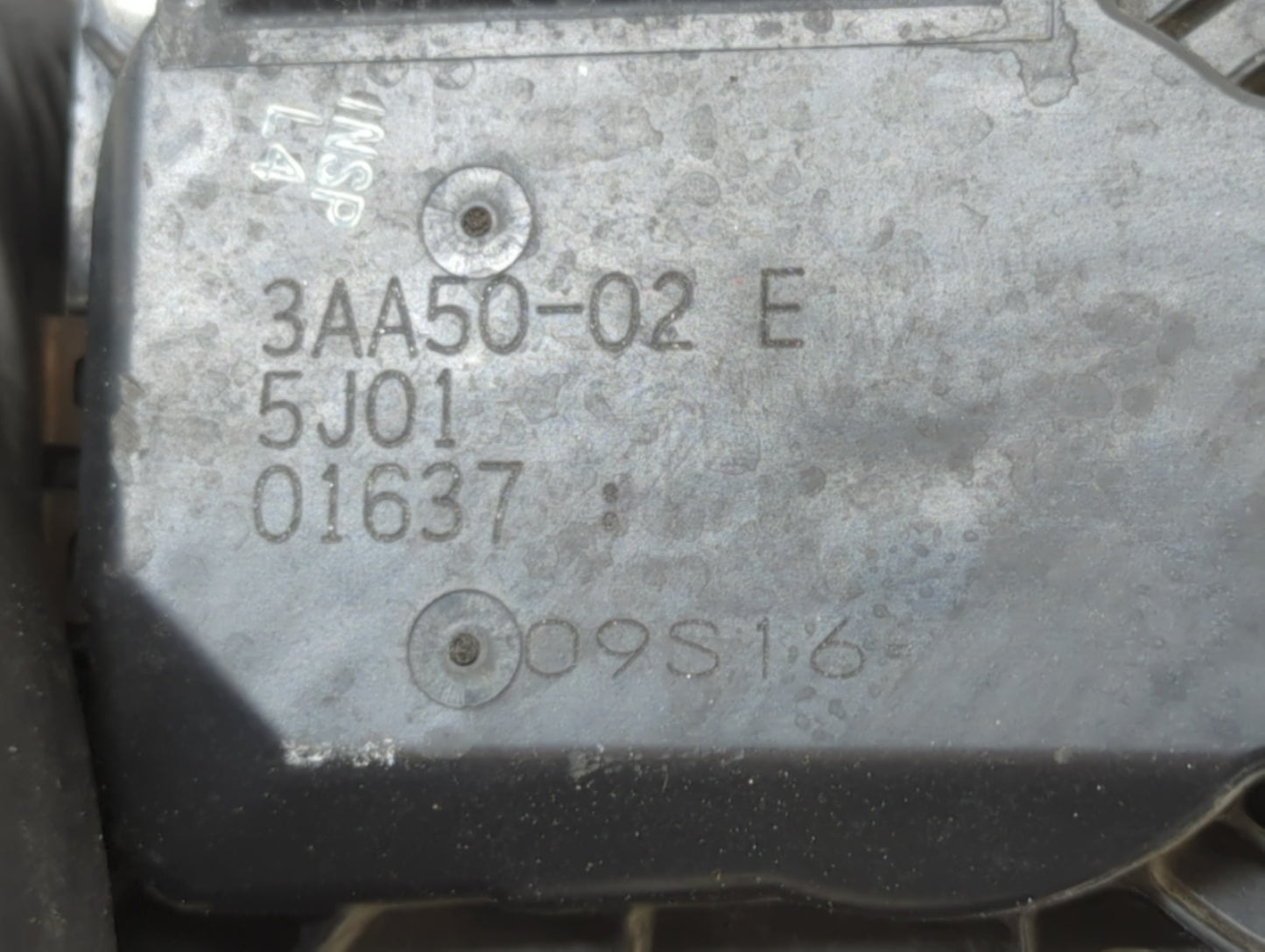 2012-2019 Nissan Versa Throttle Body P/N:3AA50-02 E Fits Fits 2012 2013 2014 2015 2016 2017 2018 2019 OEM Used Auto Parts -
