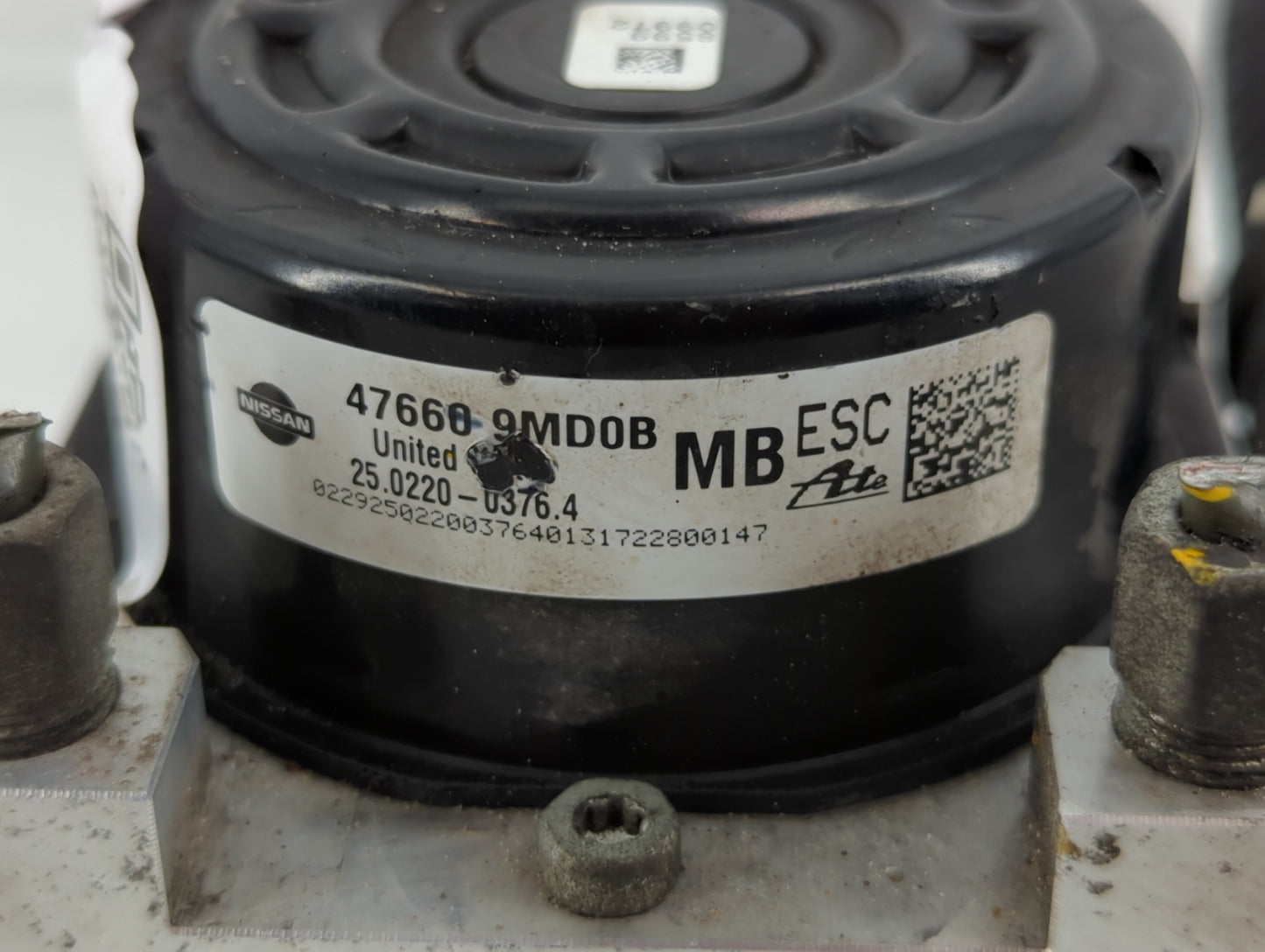 2014-2019 Nissan Versa ABS Pump Control Module Replacement P/N:47660 9MD0B Fits Fits 2014 2015 2016 2017 2018 2019 OEM Used