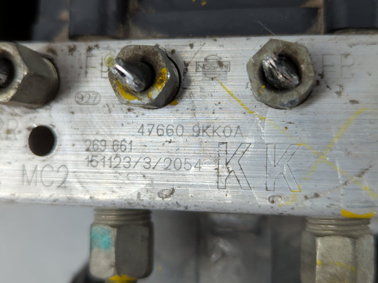 2015-2019 Nissan Versa ABS Pump Control Module Replacement P/N:47660 9KK0 0265956531 Fits Fits 2015 2016 2017 2018 2019 OEM