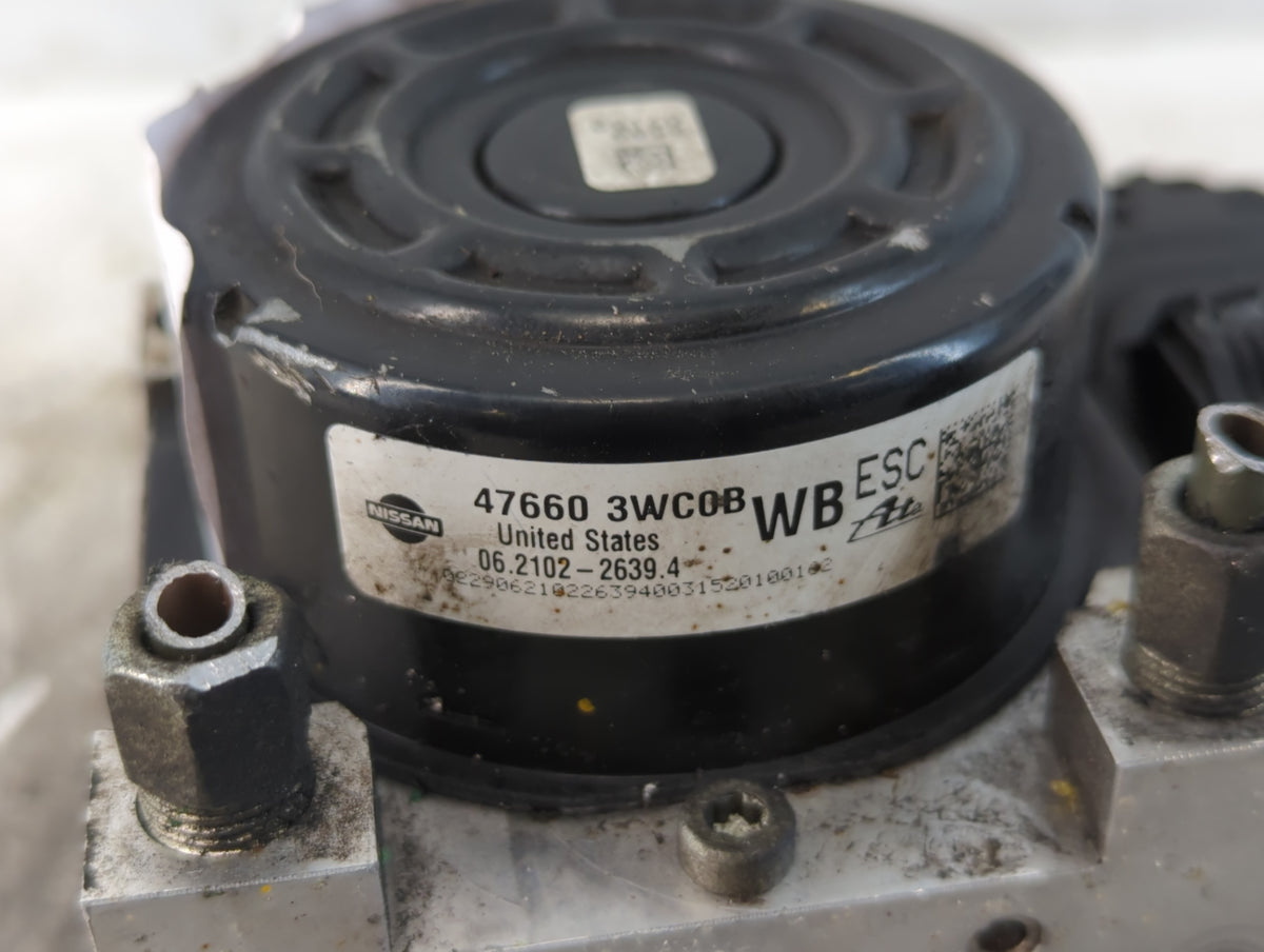 2014-2019 Nissan Versa Anti-Lock Brake ABS Pump Module Actuator OEM P/N:47660 3WC0B Fits Fits 2014 2015 2016 2017 2018 2019