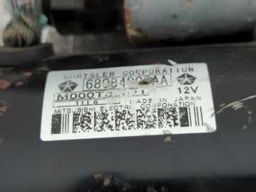 2015-2022 Ram Promaster City Car Starter Motor Solenoid OEM P/N:68084005AA Fits Fits 2014 2015 2016 2017 2018 2019 2020 2021 2022 OEM Used Auto Parts