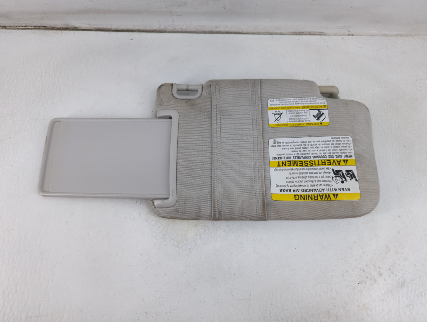 2016 Subaru Forester Sun Visor Shade Replacement Driver Left Mirror Fits OEM Used Auto Parts - Oemusedautoparts1.com