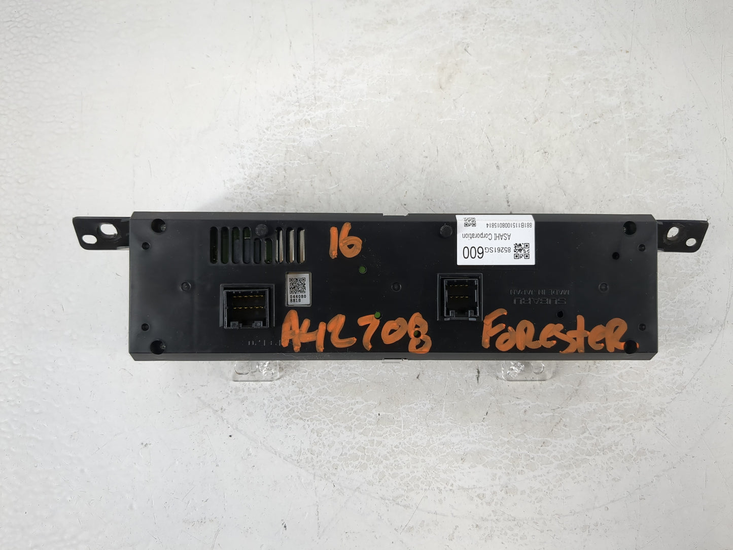 2016 Subaru Forester Information Display Screen - Oemusedautoparts1.com
